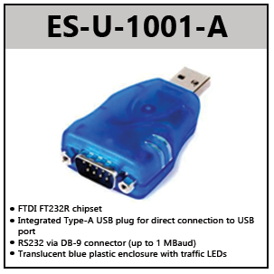 USB to RS232 Adapters (FULL SPEED)