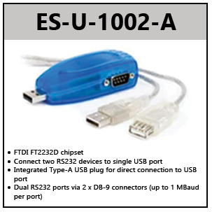 USB to RS232 Adapters (FULL SPEED)