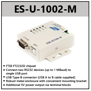 USB to RS232 Adapters (FULL SPEED)