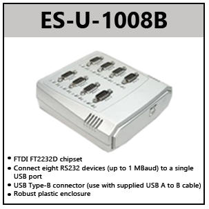 USB to RS232 Adapters (FULL SPEED)