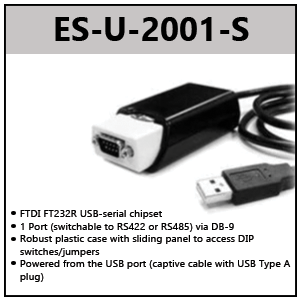 USB TO RS422/RS485 ADAPTERS (FULL SPEED)