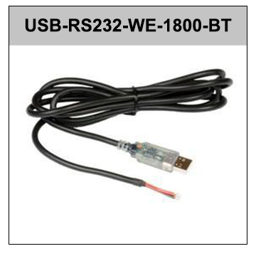 USB to RS232 cable with FT232R Chipset