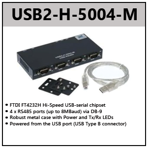 USB to RS485 adapters (HIGH SPEED)