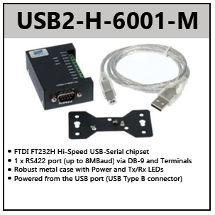 USB TO RS422 ADAPTERS (HIGH SPEED) — Connective Peripherals Global Store