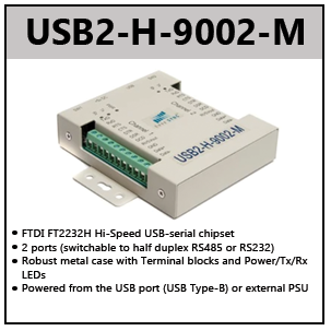 USB to RS232/RS485 ADAPTERS (HIGH SPEED)